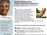 Stein, Mitchell & Mezines LLP - Diabetes Medical Malpractice Treatment
